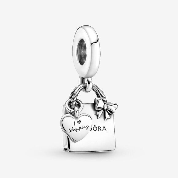 Pandora Shopping Bag Dangle Charm - 00394 - Picture 1 of 5